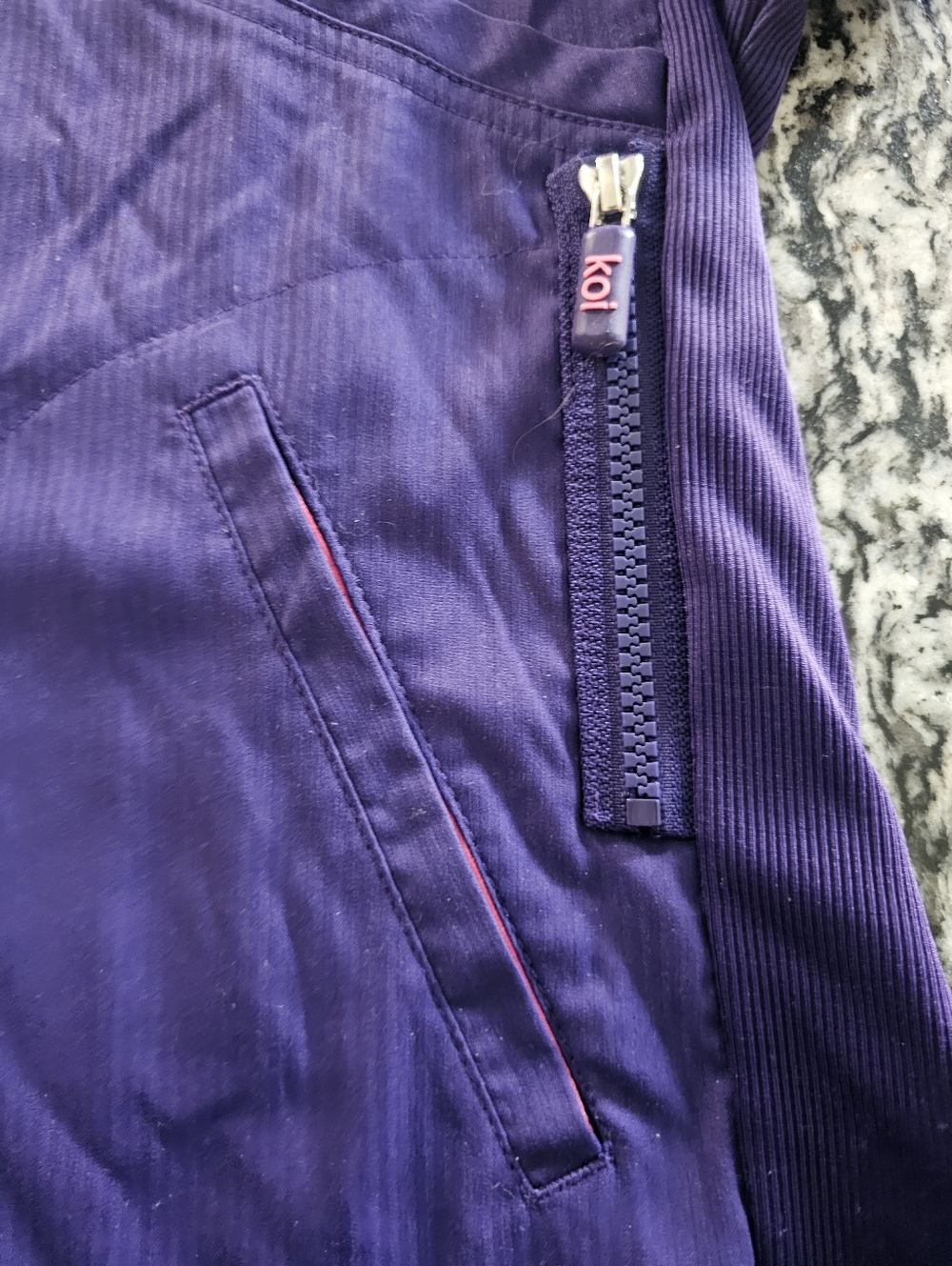 Koi Philosophy Scrub Set In Grape - Picture 4 of 10